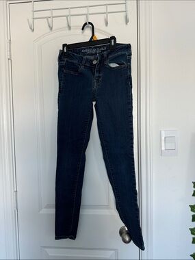 American Eagle Outfitters Women's Navy Skinny Jeans